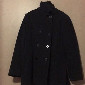 Charcoal pea coat